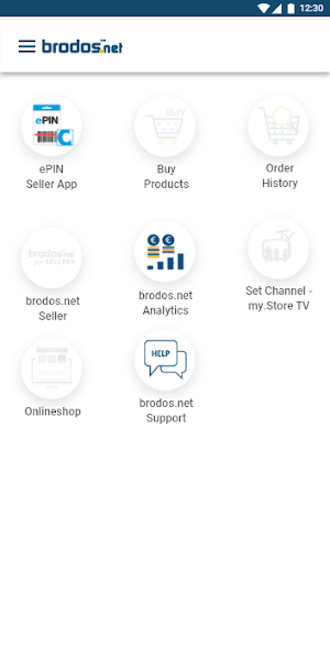 brodos.net App Screenshot 1