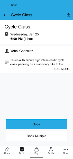 Fit4U Training Screenshot 2