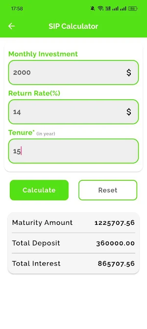 LoanTap - EMI Loan Calculator Screenshot 3
