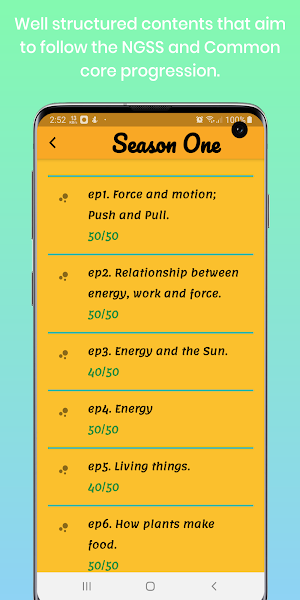 Basic Science: Grade 1 & 2 Screenshot 1