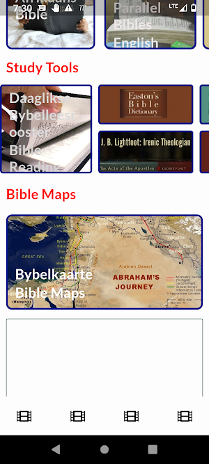 Die Bybel Afrikaans AudioBible Screenshot 1