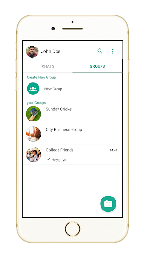 React Native Chat App by Rao Screenshot 0