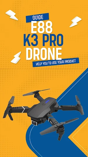 E88 K3 Pro Drone App Hint Screenshot 0