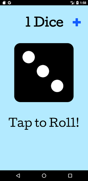 Dice Roll - Roll multiple dice quickly and easily! Screenshot 0