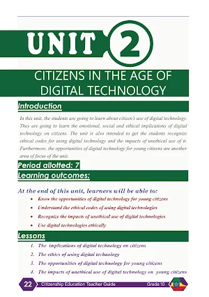 Citizenship Edu 10 TeacherBook Screenshot 2