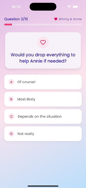Love Tester - Crush Test Quiz Screenshot 3
