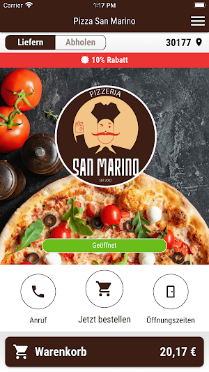 Pizza San Marino Screenshot 0