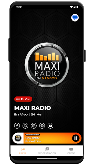 DJ Nanomix Radio Online Screenshot 1