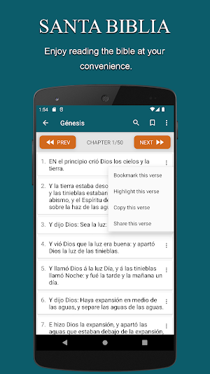 Santa Biblia Reina Valera Screenshot 3