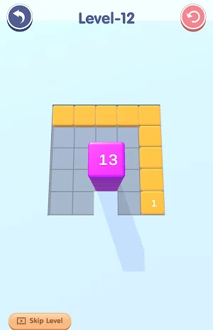 Tile Stacks: Fill the Grid Screenshot 1