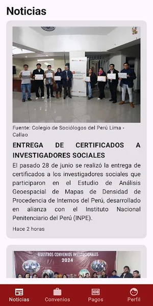 CSP Móvil Lima Callao Screenshot 3