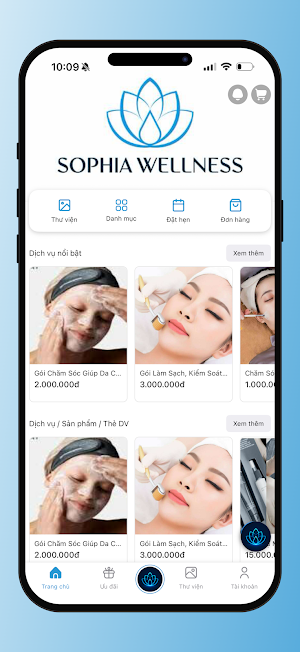 Sophia Wellness Screenshot 1