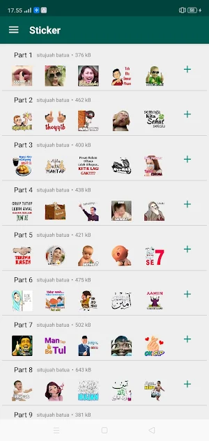Sticker Wa Lucu Screenshot 0