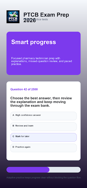 PTCB 2026 Prep Pro Screenshot 1