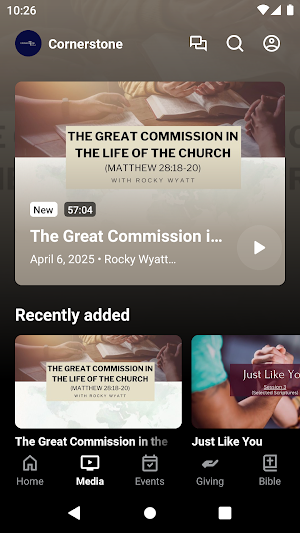 Cornerstone Bible Church WA Screenshot 1