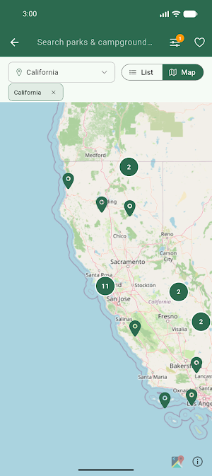 ParkFinder Screenshot 3