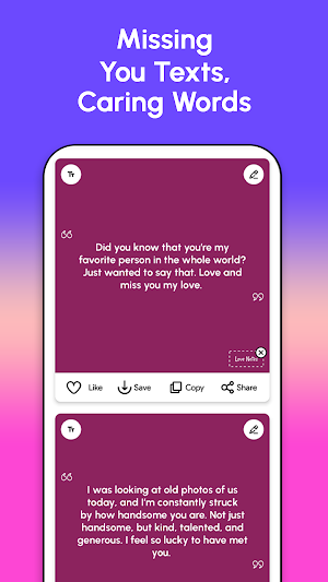Love Notes - Sweet Messages Screenshot 3