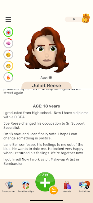 Real Life: idle virtual sim Screenshot 3