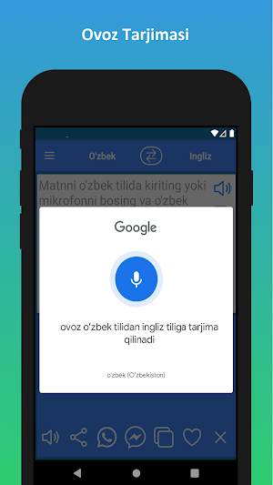Ingliz tilidan O'zbek tiliga Screenshot 3