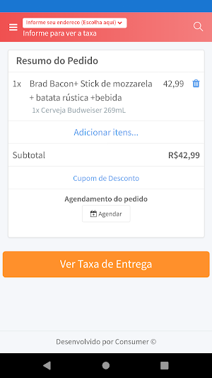 Brad Burguer Hamburgueria Screenshot 2