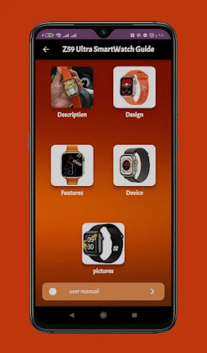 Z59 Ultra SmartWatch Guide Screenshot 0