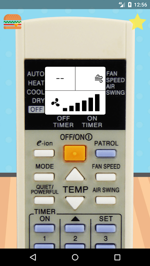 Remote Control For Panasonic Air Conditioner Screenshot 3