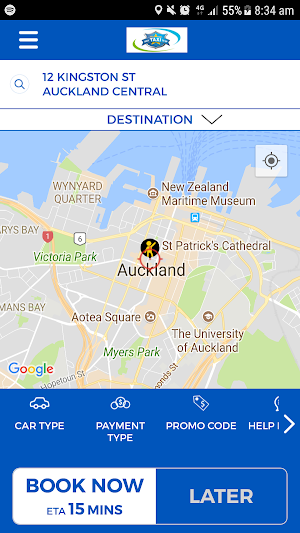 Auckland Coop Taxis Screenshot 0
