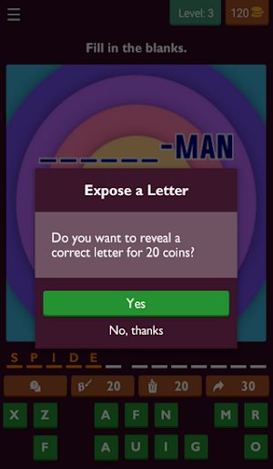 Guess the Toon Cash App Quiz Screenshot 2