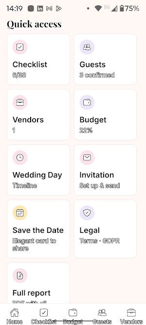Wedding Planner & Organizer Screenshot 3