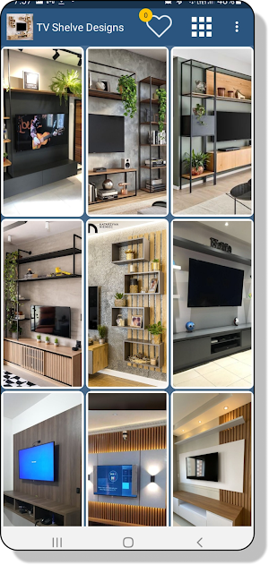 TV Shelves and TV Unit design Screenshot 3