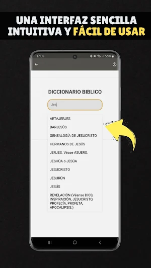 Diccionario Biblico Screenshot 3