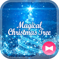 Dreamy Wallpaper Magical Christmas Tree Theme