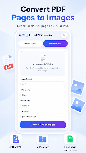 Photo PDF Converter Screenshot 0