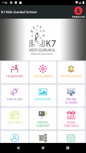 K7 Kids Gurukul School App Screenshot 2