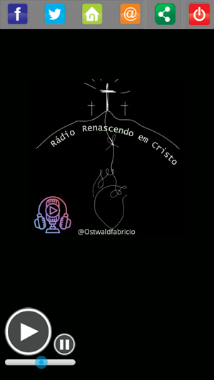Web Rádio Renascendo em Cristo Screenshot 0