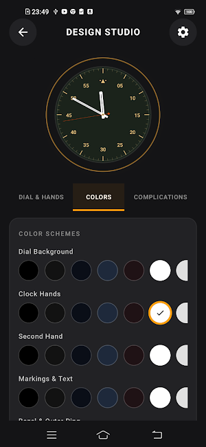 Seven Dial: Analog Clock Screenshot 1