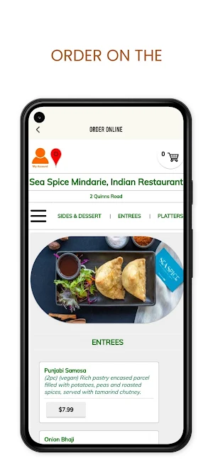 Sea Spice Indian Mindarie Screenshot 1