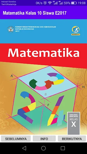 Matematika Kelas 10 Siswa E2017 Screenshot 0