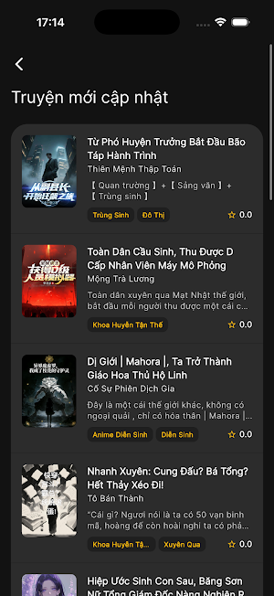 MTC - Mê Truyện Chữ Screenshot 2