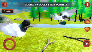 Flying Bird pigeon Games Screenshot 0