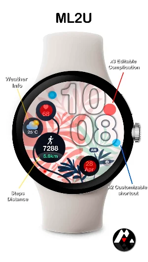 ML2U 244 Watch Face Screenshot 1
