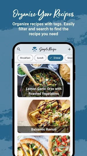 Simple Recipe: Recipe Saver Screenshot 2