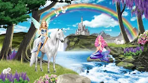 Mermaids, elves and unicorns Screenshot 0