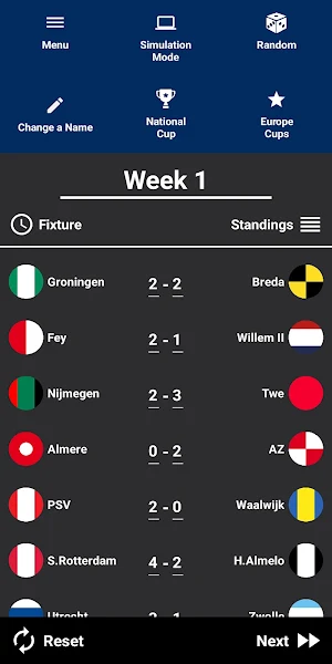 Dutch League Calculator 24/25 Screenshot 0