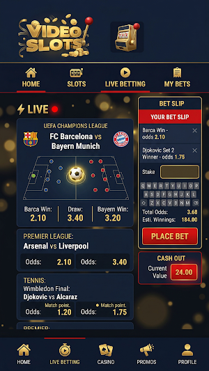 Videoslots App Screenshot 2