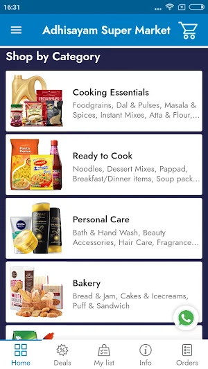 ADHISAYAM SUPER MARKET Screenshot 1