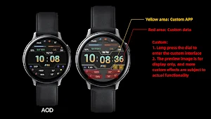 ZKin Watch Gray Dark Blocks Screenshot 1