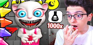 Talking Maria coloring scary Screenshot 2