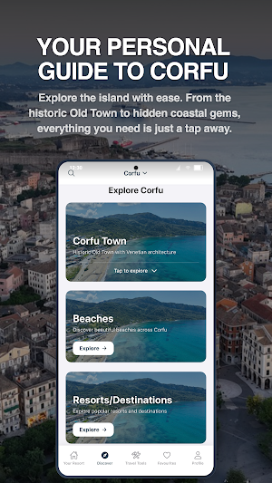 Discover Corfu Screenshot 0