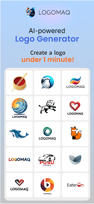 LOGOMAQ - Logo Maker Screenshot 0